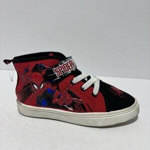 Marvel Kids’ Spiderman Hi Top Sneakers, Boys’ Size 13 M